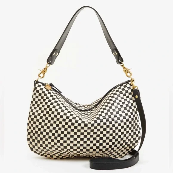 Clare V. Woven Check Moyen
Messenger Bag NEW - Picture 1 of 4